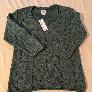 Women’s BDG Cable Knit Crewneck